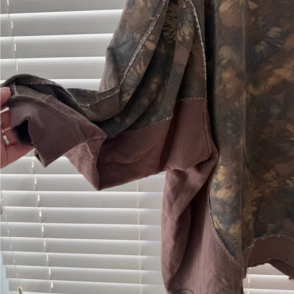 We the Free by Free People Floral Oversized Sweatshirt - Picture 3 of 4